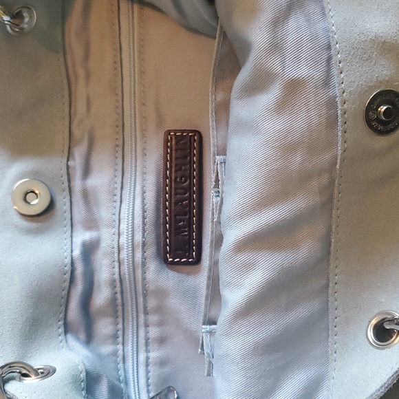 Blue Suede J. McLaughlin tote - Picture 6 of 6